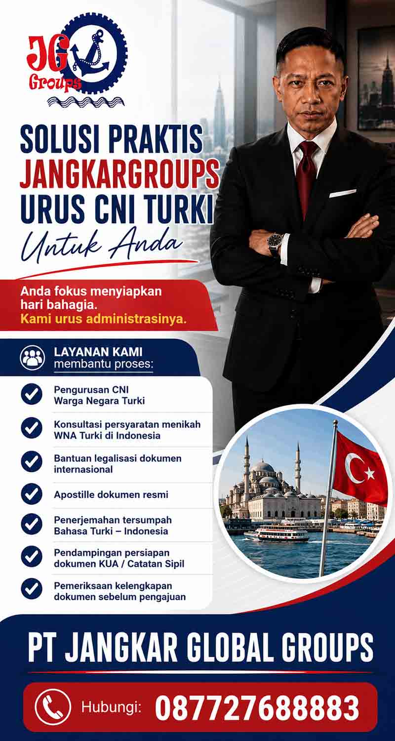 Solusi Praktis Jangkargroups Urus CNI Turki