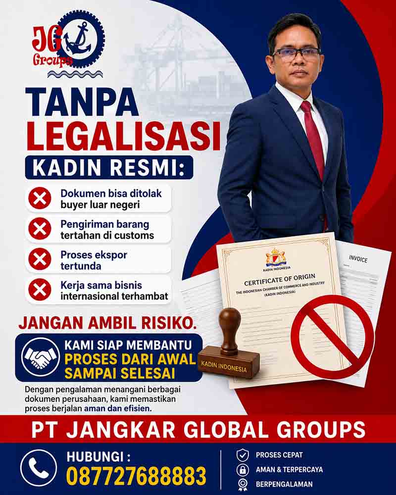 Tanpa Legalisasi Kadin Resmi