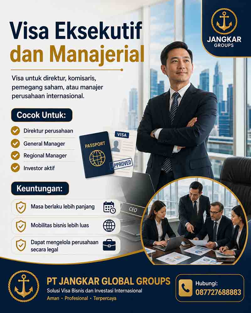 Visa Eksekutif dan Manajerial