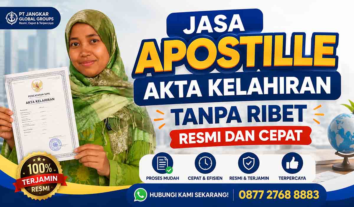 Jasa Apostille Akta kelahiran