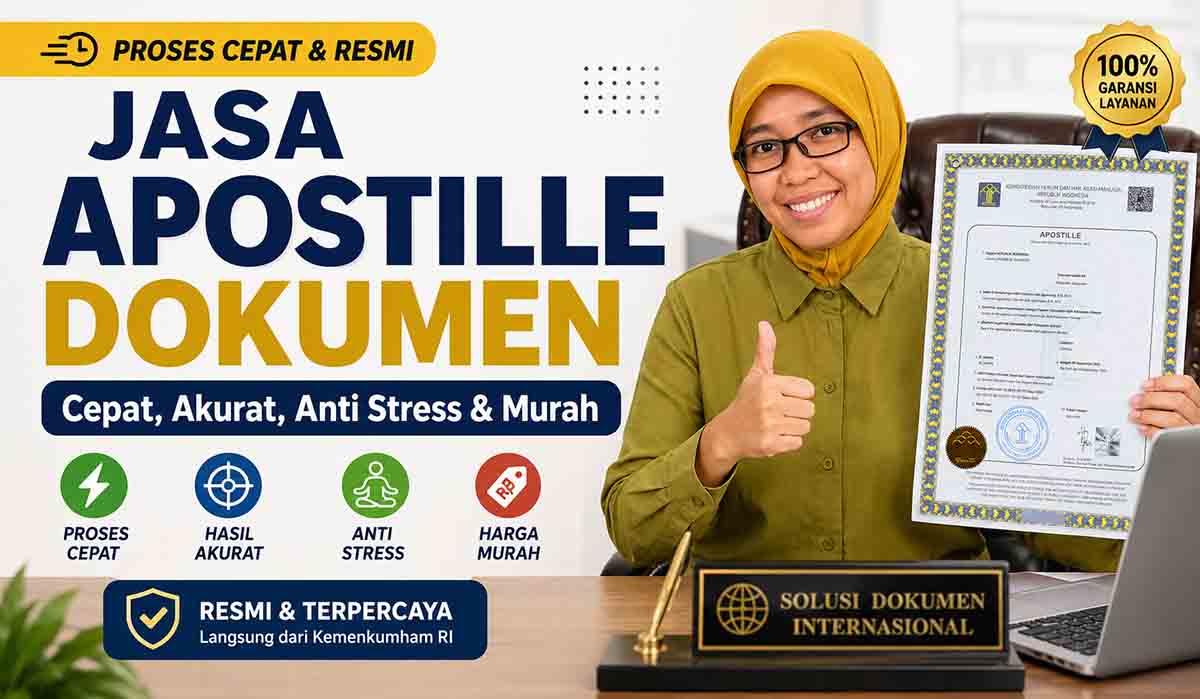 Jasa Apostille Dokumen Cepat