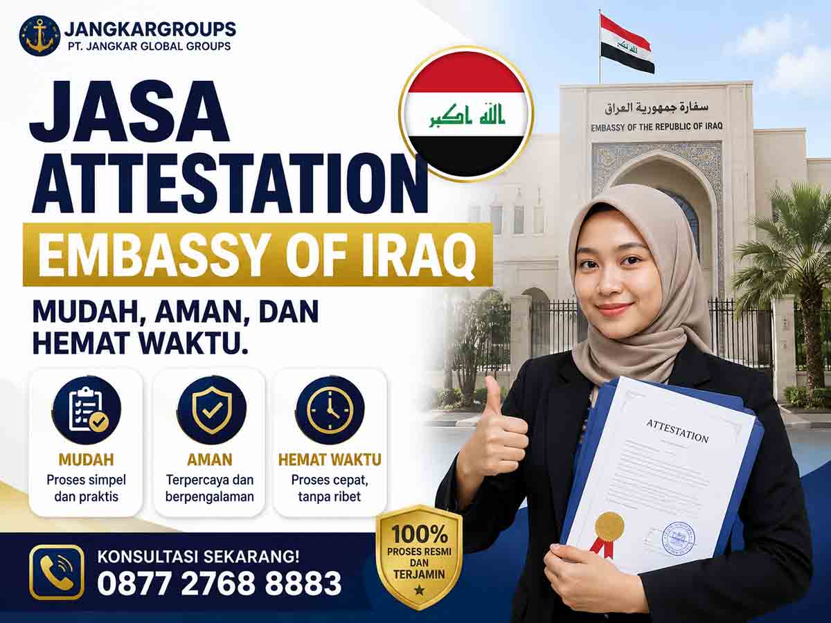 Jasa Attestation Embassy of Iraq