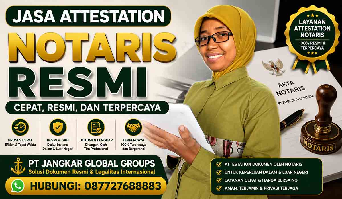 Jasa Attestation Notaris Resmi Cepat dan Terpercaya