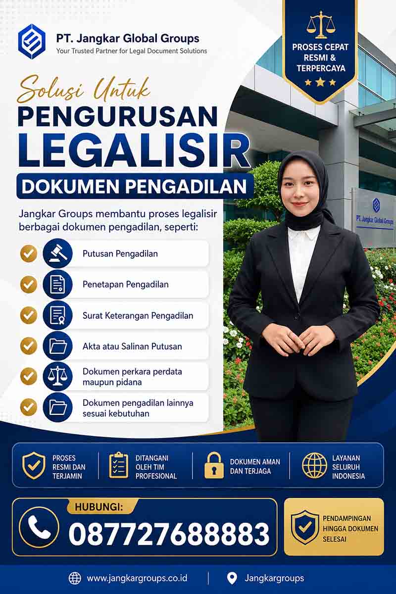 Solusi Untuk Pengurusan Legalisir Dokumen Pengadilan