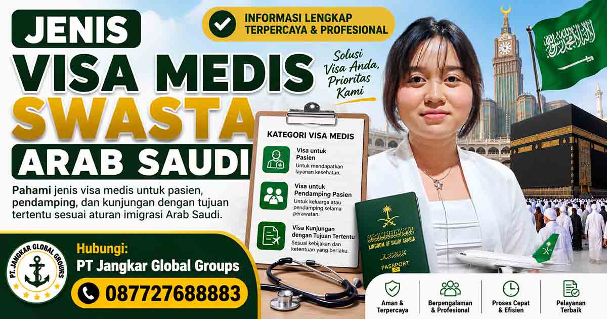 Jenis Visa Medis Swasta Arab Saudi