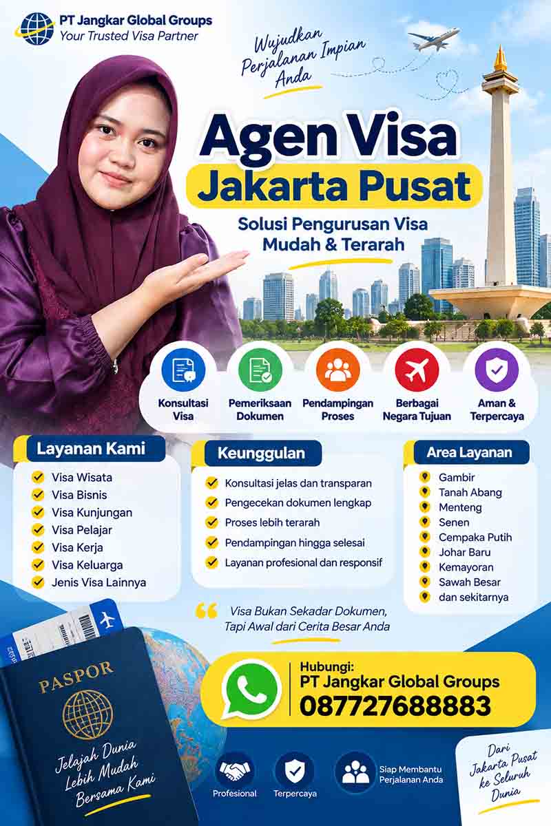 Agen Visa Jakarta Pusat