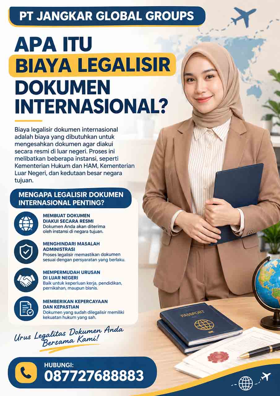 Apa Itu Biaya Legalisir Dokumen Internasional?