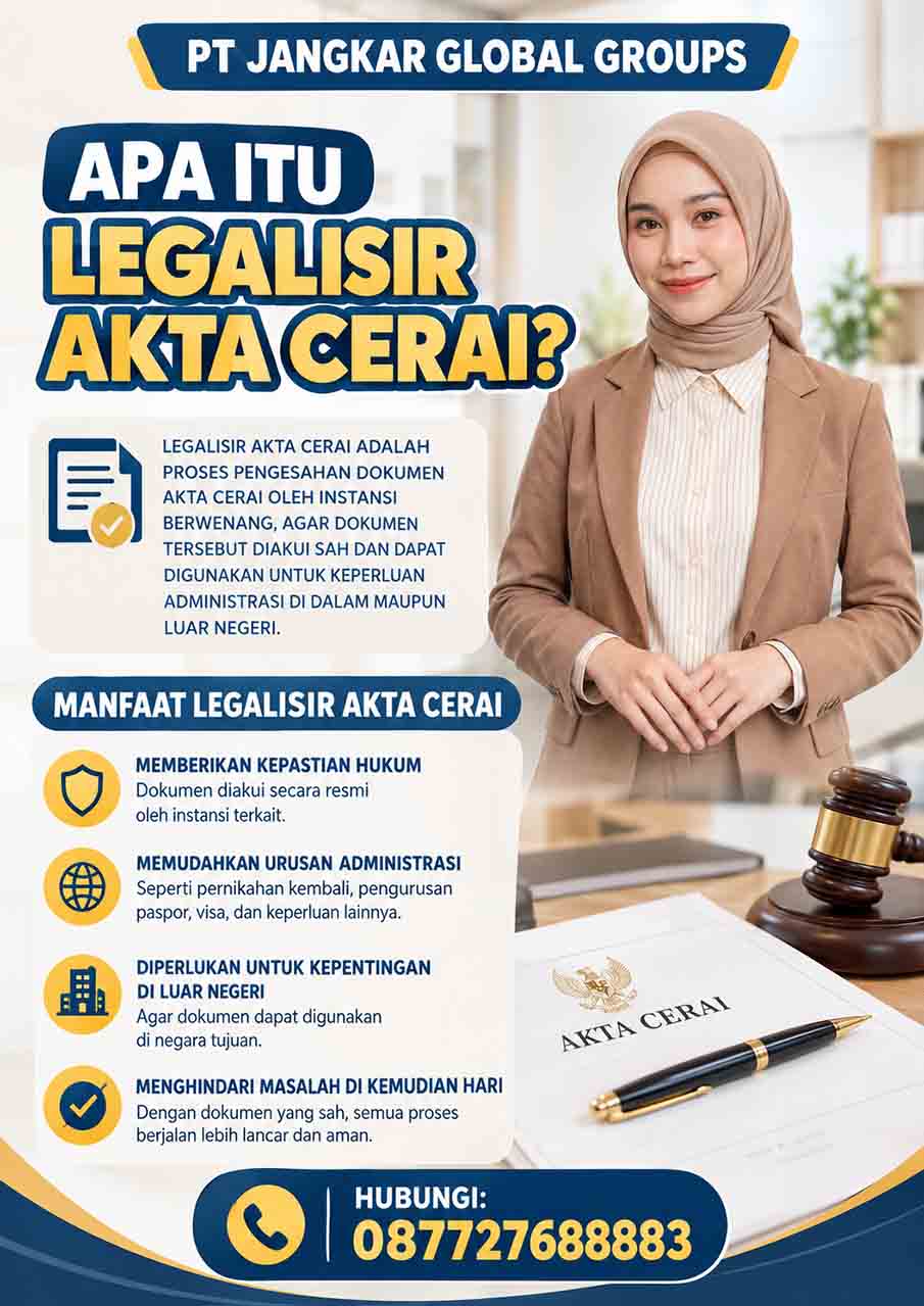 Apa Itu Legalisir Akta Cerai?