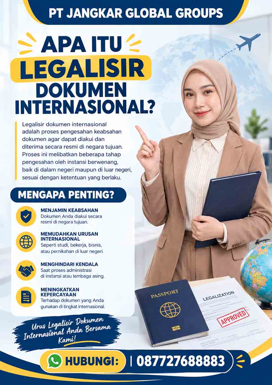 Apa Itu Legalisir Dokumen Internasional?