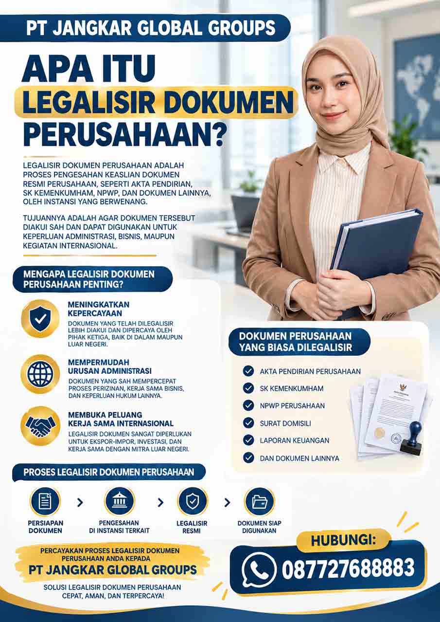 Apa Itu Legalisir Dokumen Perusahaan?