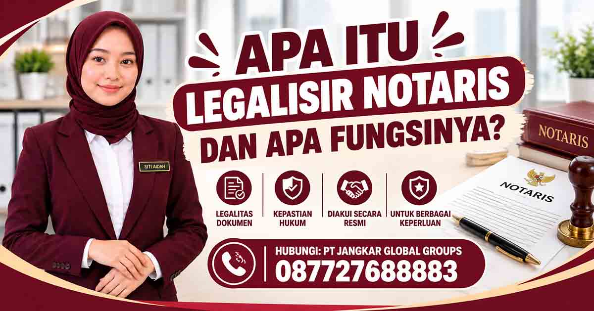 Apa Itu Legalisir Notaris dan Apa Fungsinya