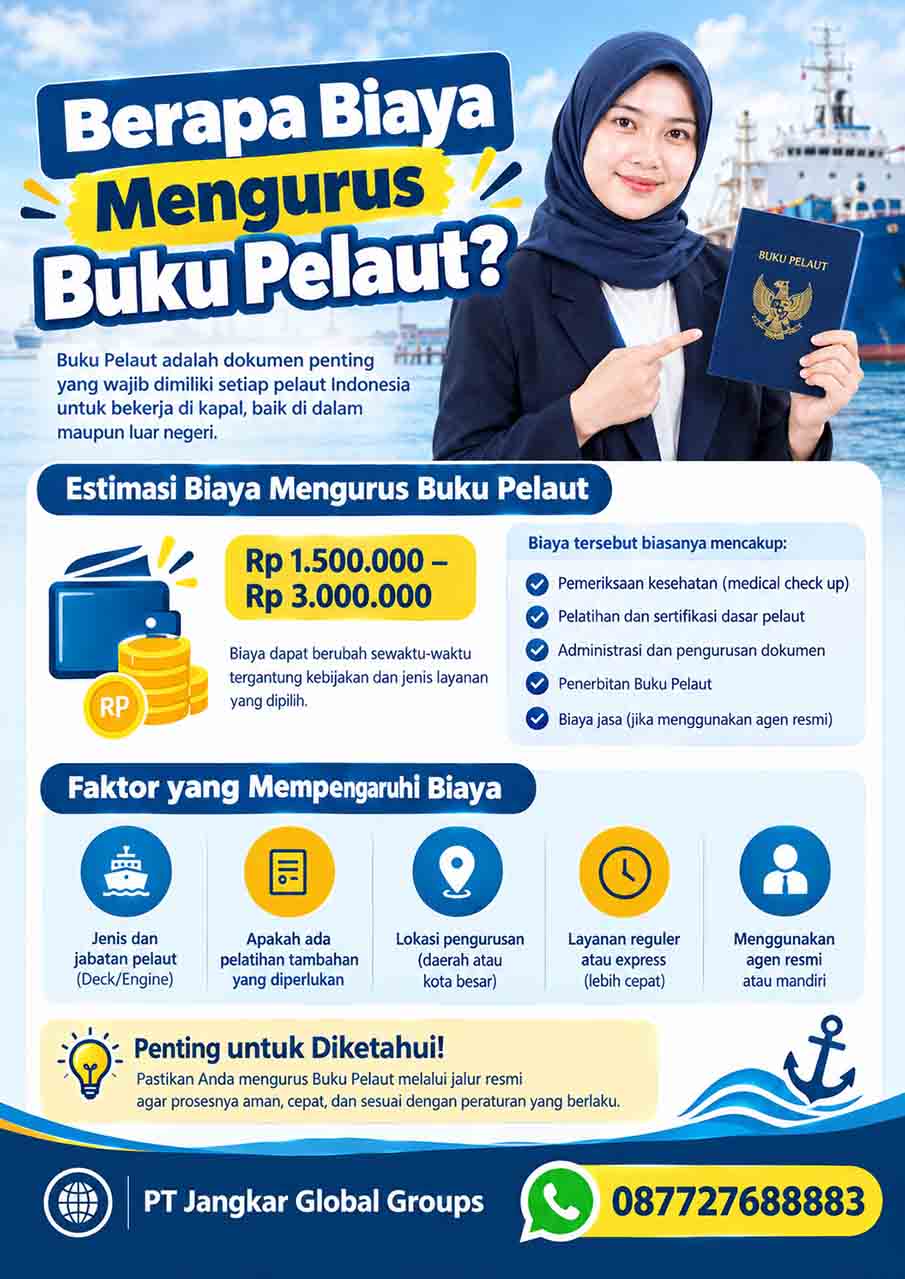 Berapa Biaya Mengurus Buku Pelaut