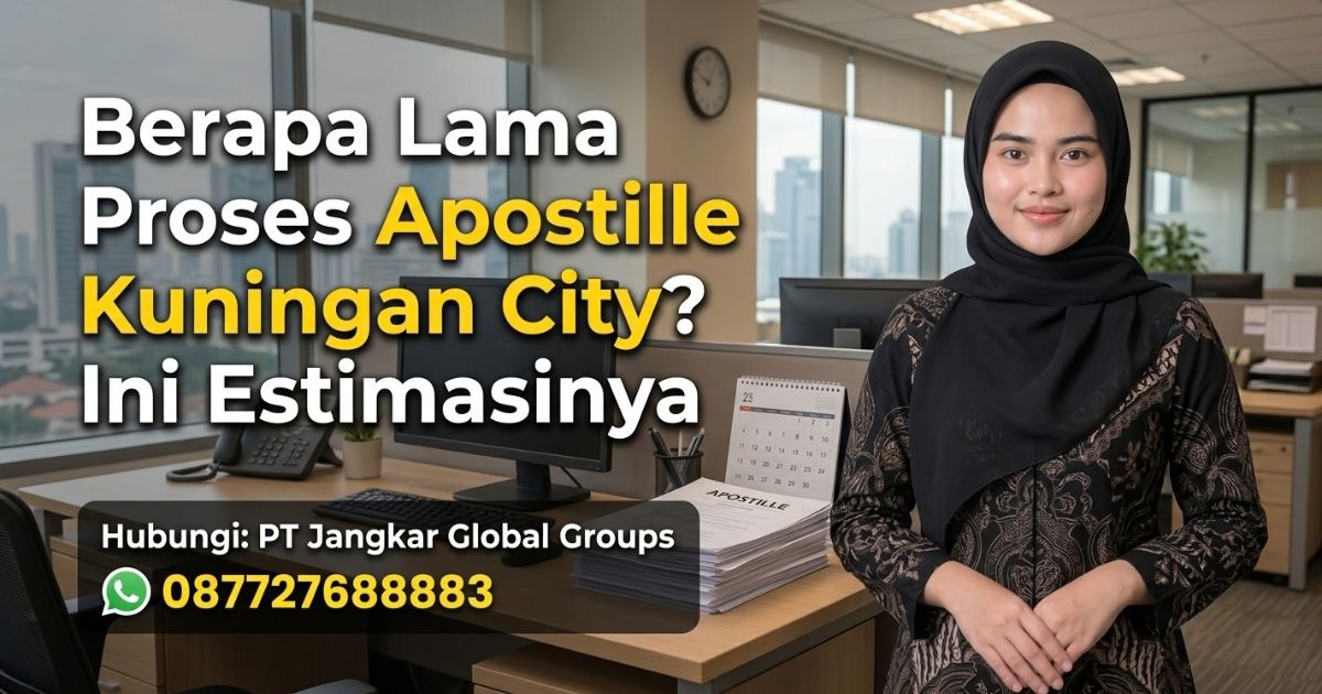 Berapa Lama Proses Apostille Kuningan City? Ini Estimasinya