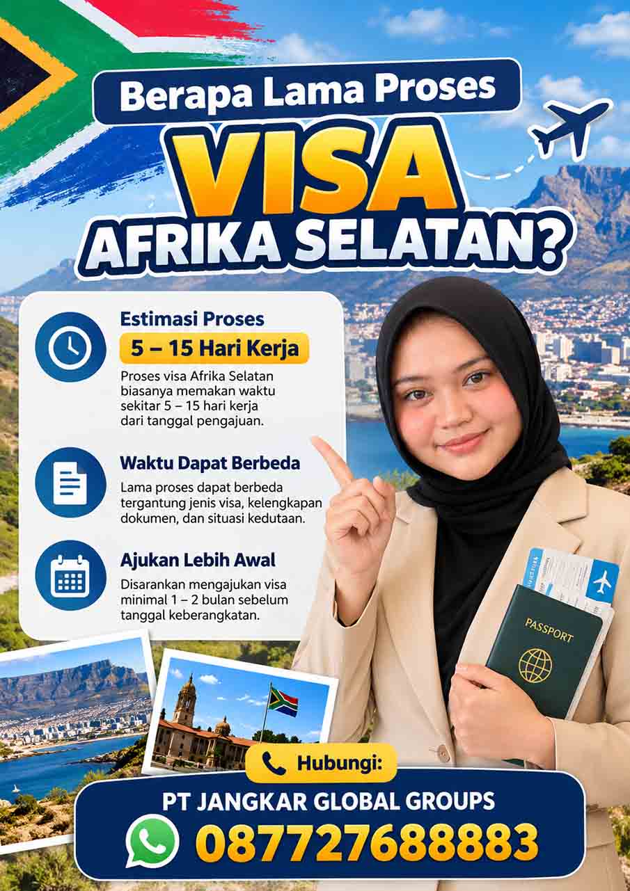 Berapa Lama Proses Visa Afrika Selatan
