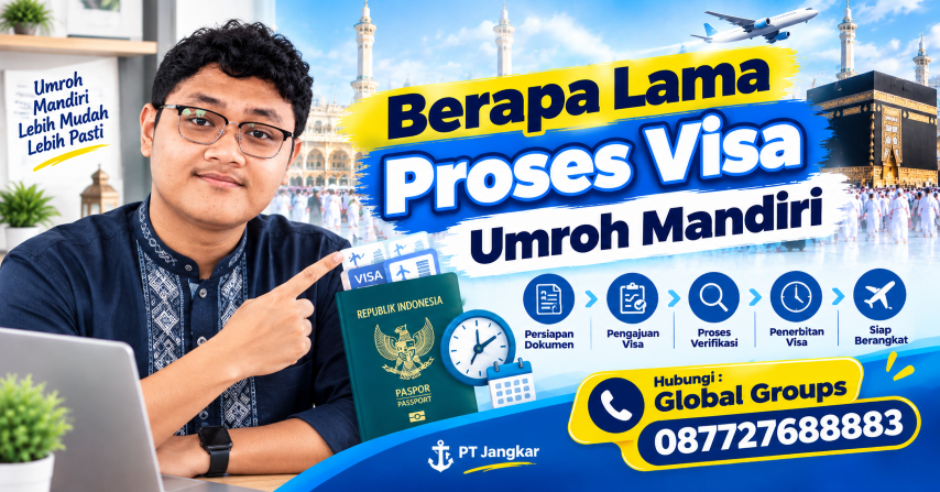 Berapa Lama Proses Visa Umroh Mandiri