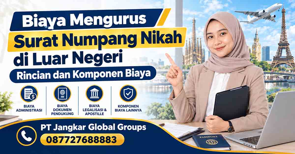 Biaya Mengurus Surat Numpang Nikah di Luar Negeri Rincian dan Komponen Biaya