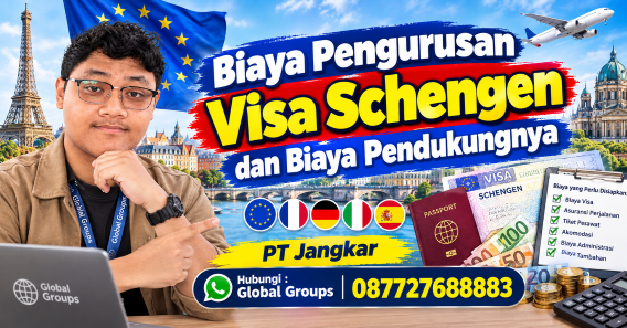 Biaya Pengurusan Visa Schengen dan Biaya Pendukungnya