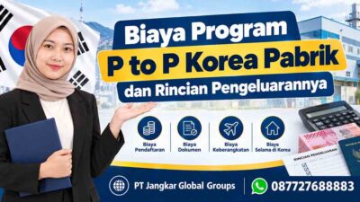 Biaya Program P to P Korea Pabrik dan Rincian Pengeluarannya