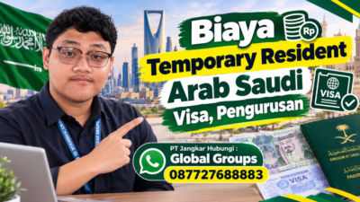 Biaya Temporary Resident Arab Saudi Visa, Pengurusan