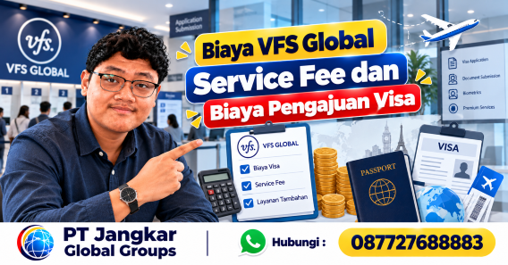Biaya VFS Global Service Fee dan Biaya Pengajuan Visa