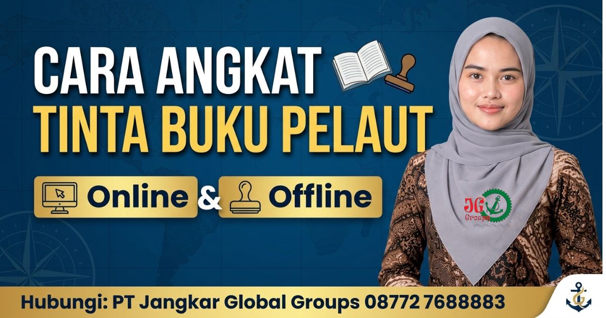 Cara Angkat Tinta Buku Pelaut Online dan Offline