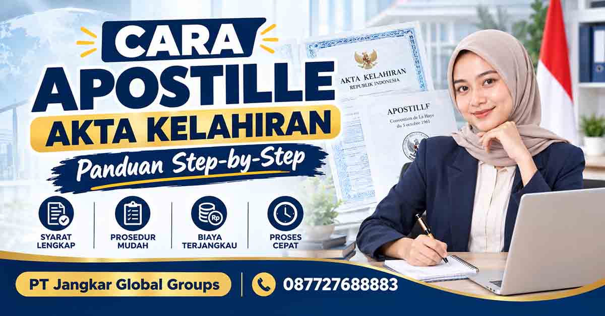 Cara Apostille Akta Kelahiran Panduan Step-by-Step