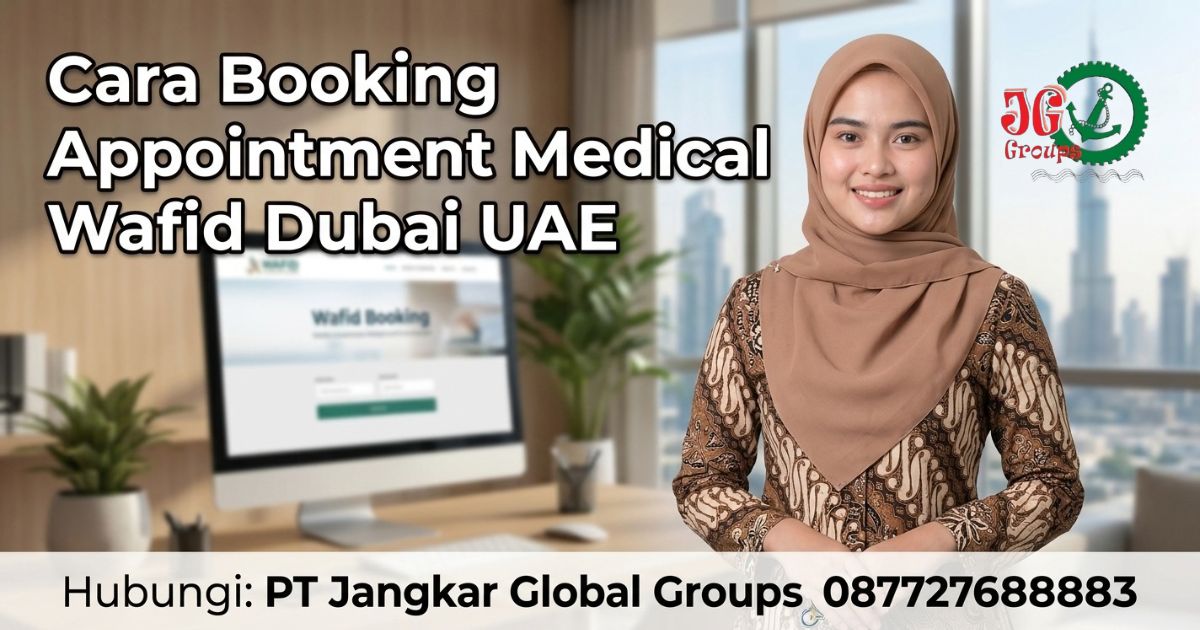 Cara Booking Appointment Medical Wafid Dubai UAE