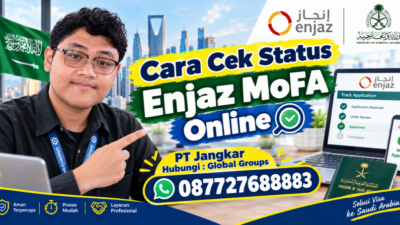 Cara Cek Status Enjaz MoFA Online