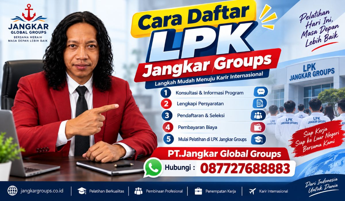 Cara Daftar LPK Jangkar Groups