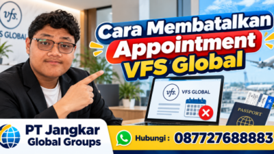 Cara Membatalkan Appointment VFS Global