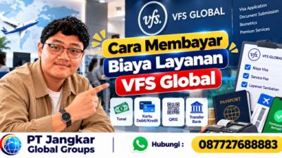 Cara Membayar Biaya Layanan VFS Global
