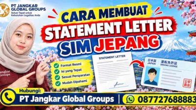 Cara Membuat Statement Letter SIM Jepang