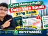 Cara Memperbaiki Data Visa Saudi yang Salah