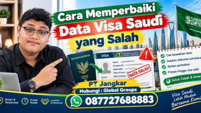 Cara Memperbaiki Data Visa Saudi yang Salah