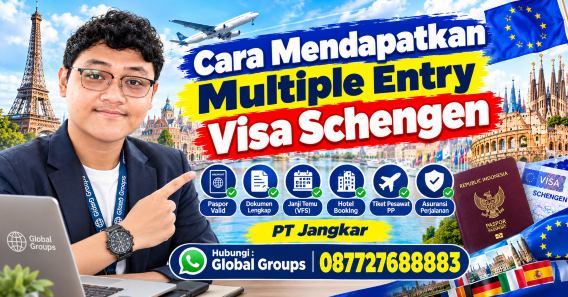 Cara Mendapatkan Multiple Entry Visa Schengen
