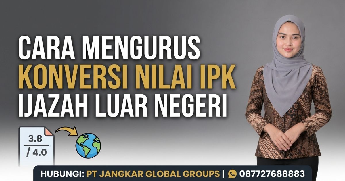 Cara Mengurus Konversi Nilai IPK Ijazah Luar Negeri