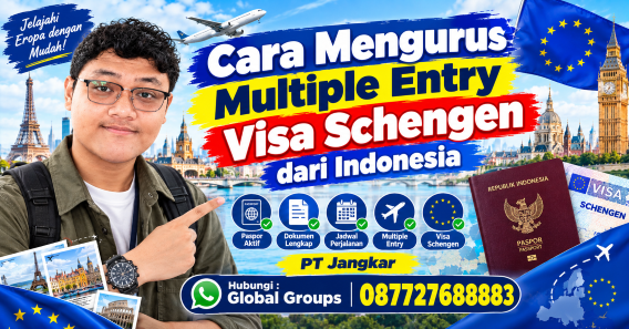 Cara Mengurus Multiple Entry Visa Schengen dari Indonesia