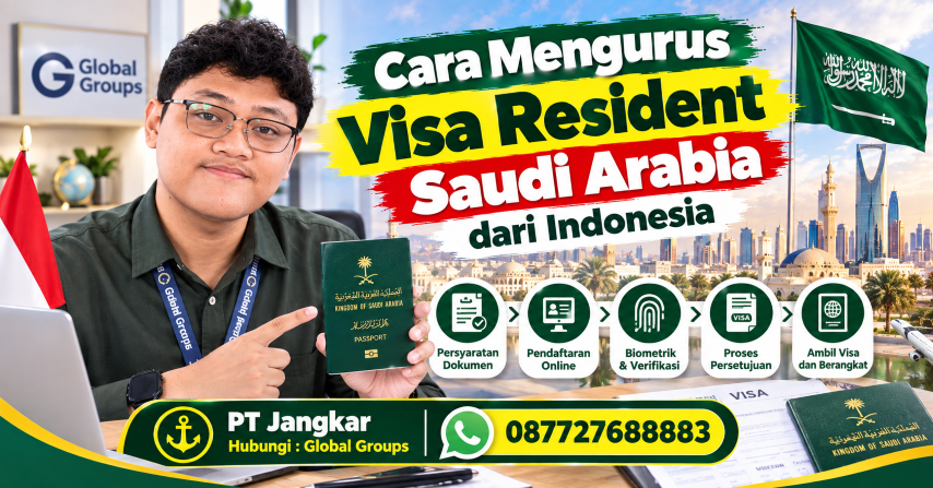 Cara Mengurus Visa Resident Saudi Arabia dari Indonesia