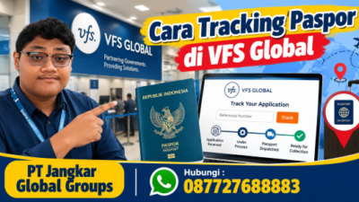 Cara Tracking Paspor di VFS Global