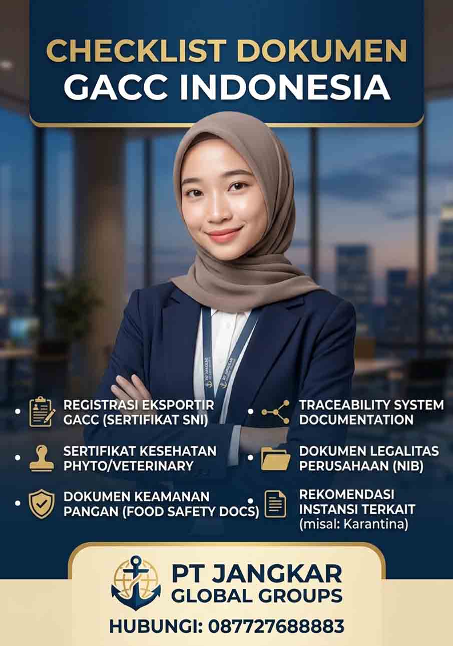 Checklist Dokumen GACC Indonesia