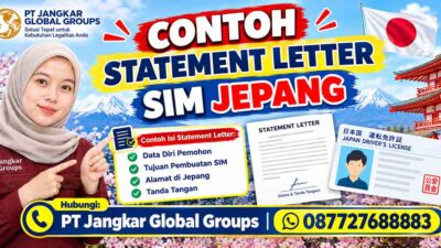 Contoh Statement Letter SIM Jepang