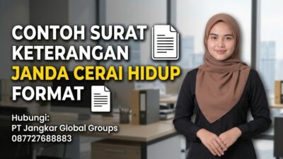 Contoh Surat Keterangan Janda Cerai Hidup Format