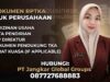 Dokumen RPTKA untuk Perusahaan Checklist Sebelum Pengajuan