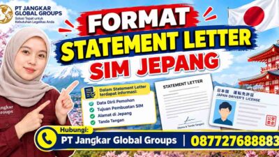 Format Statement Letter SIM Jepang