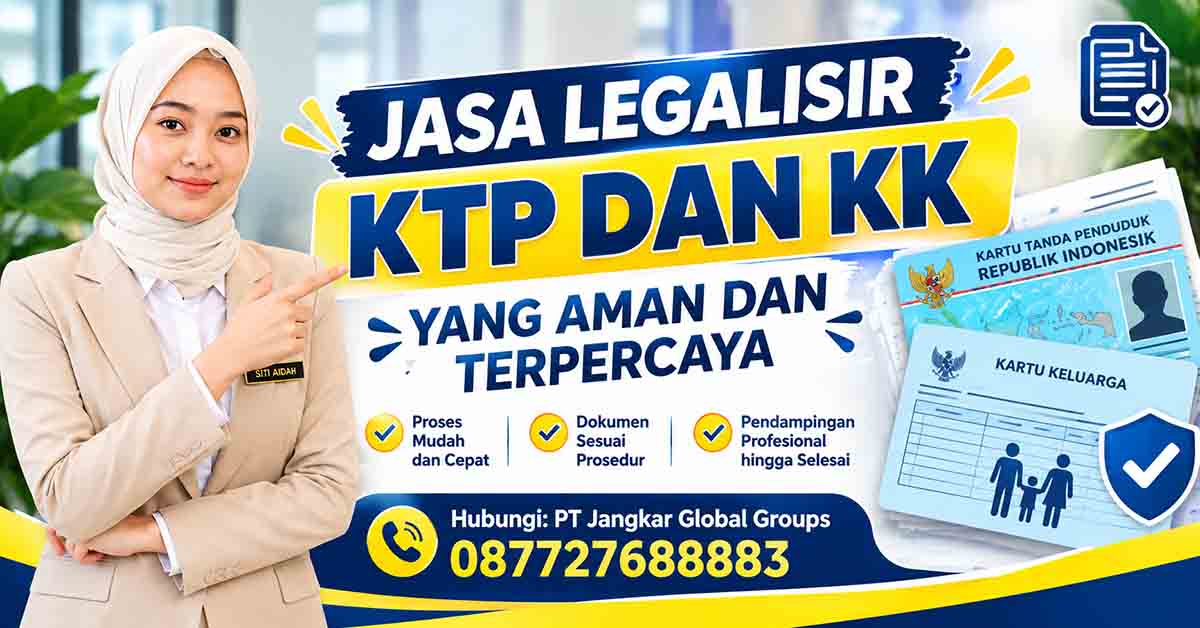 Jasa Legalisir KTP dan KK yang Aman dan Terpercaya