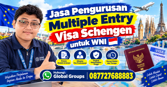 Jasa Pengurusan Multiple Entry Visa Schengen untuk WNI