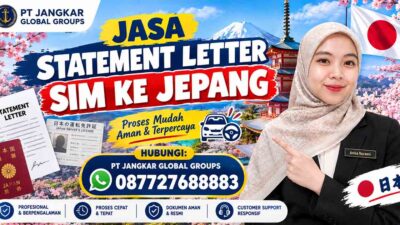Jasa Statement Letter SIM Ke Jepang