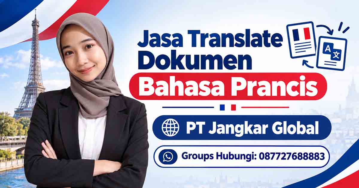 Jasa Translate Dokumen Bahasa Prancis