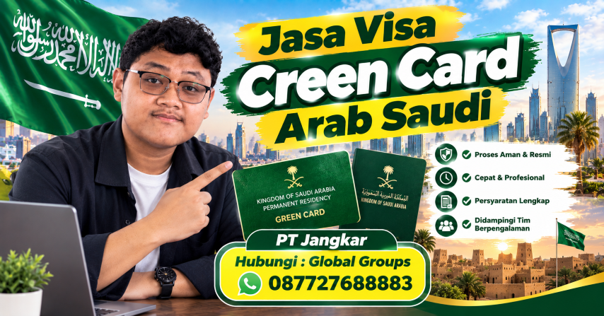 Jasa Visa Creen Card Arab Saudi