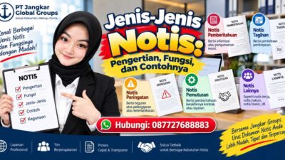 Jenis-Jenis Notis Pengertian, Fungsi, dan Contohnya